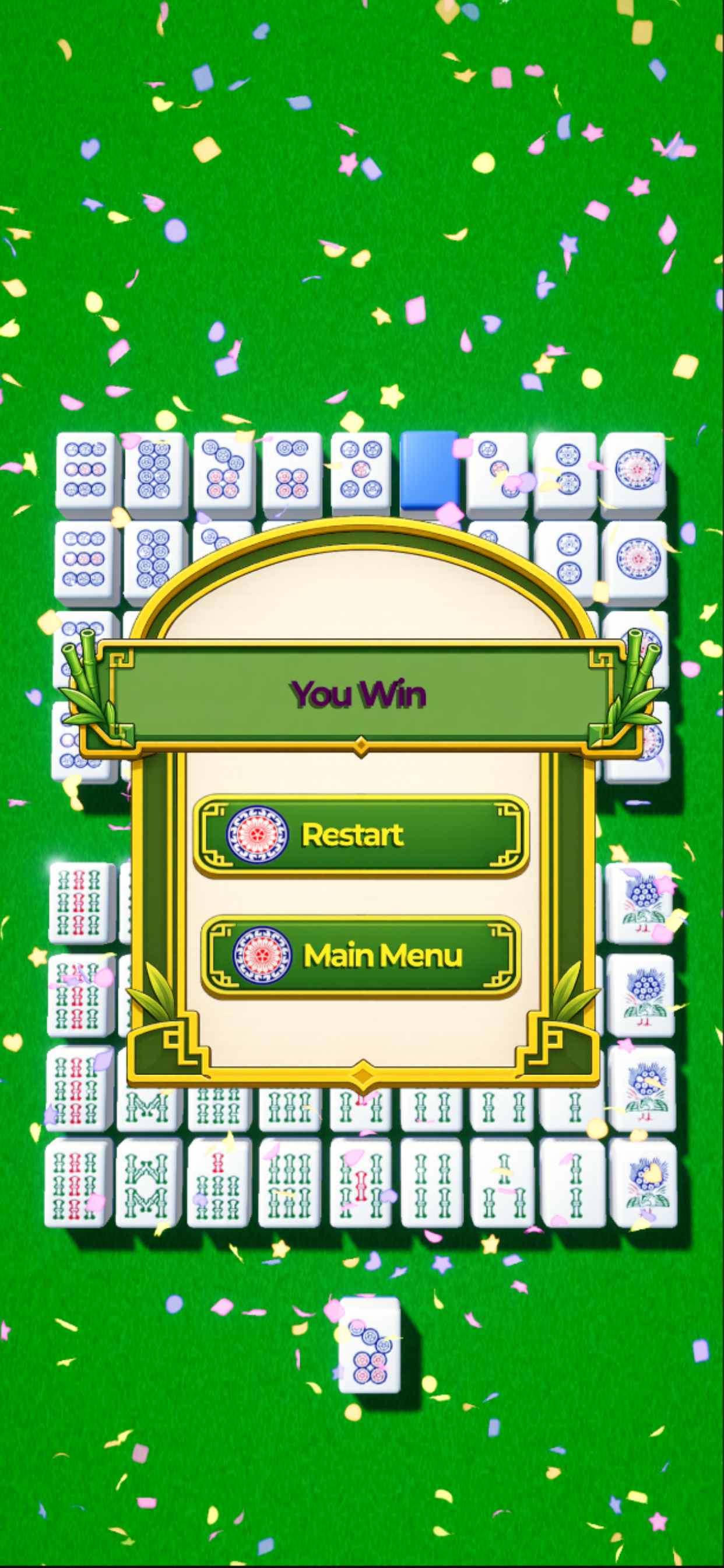 Mahjong Flow mobile gameplay screenshot